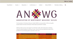 Desktop Screenshot of northwestweavers.org